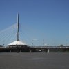 Pont Esplanade Riel réservé aux cyclistes et piétons